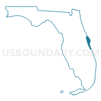 Brevard County (East)--Beaches & Merritt Island PUMA in Florida